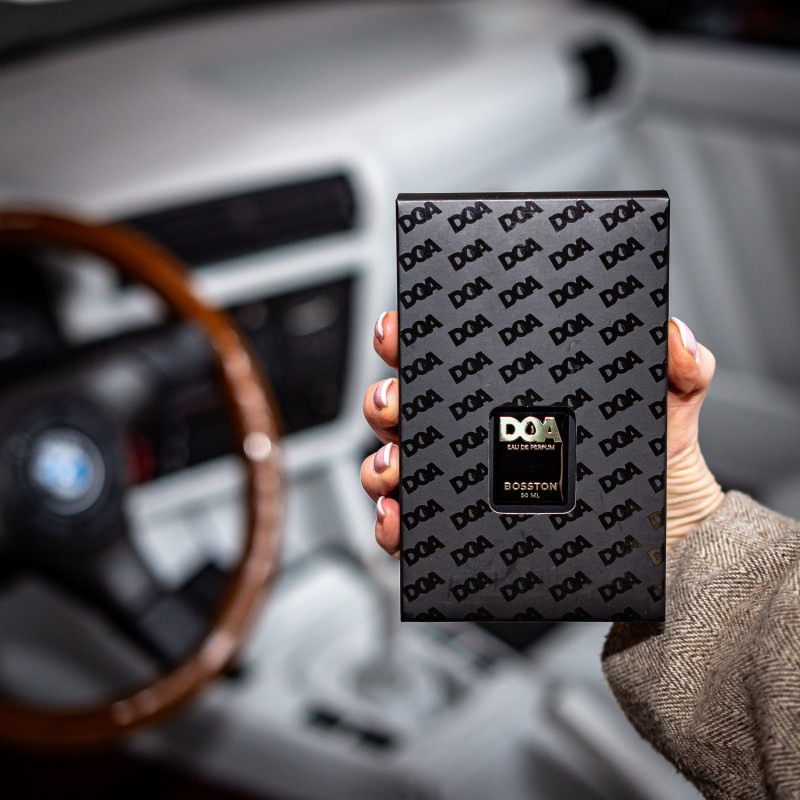 DOA Perfum Bosston 50ml Ekskluzywne męskie perfumy do auta DOA Perfum Bosston 50ml Ekskluzywne męskie perfumy do auta
