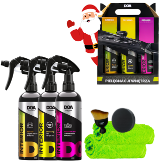 DOA Cosmetics Zestaw do mycia wnętrza PREZENT ŚWIĄTECZNY