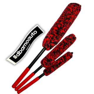 DOA Delikatne szczotki do felg 3 sztuki